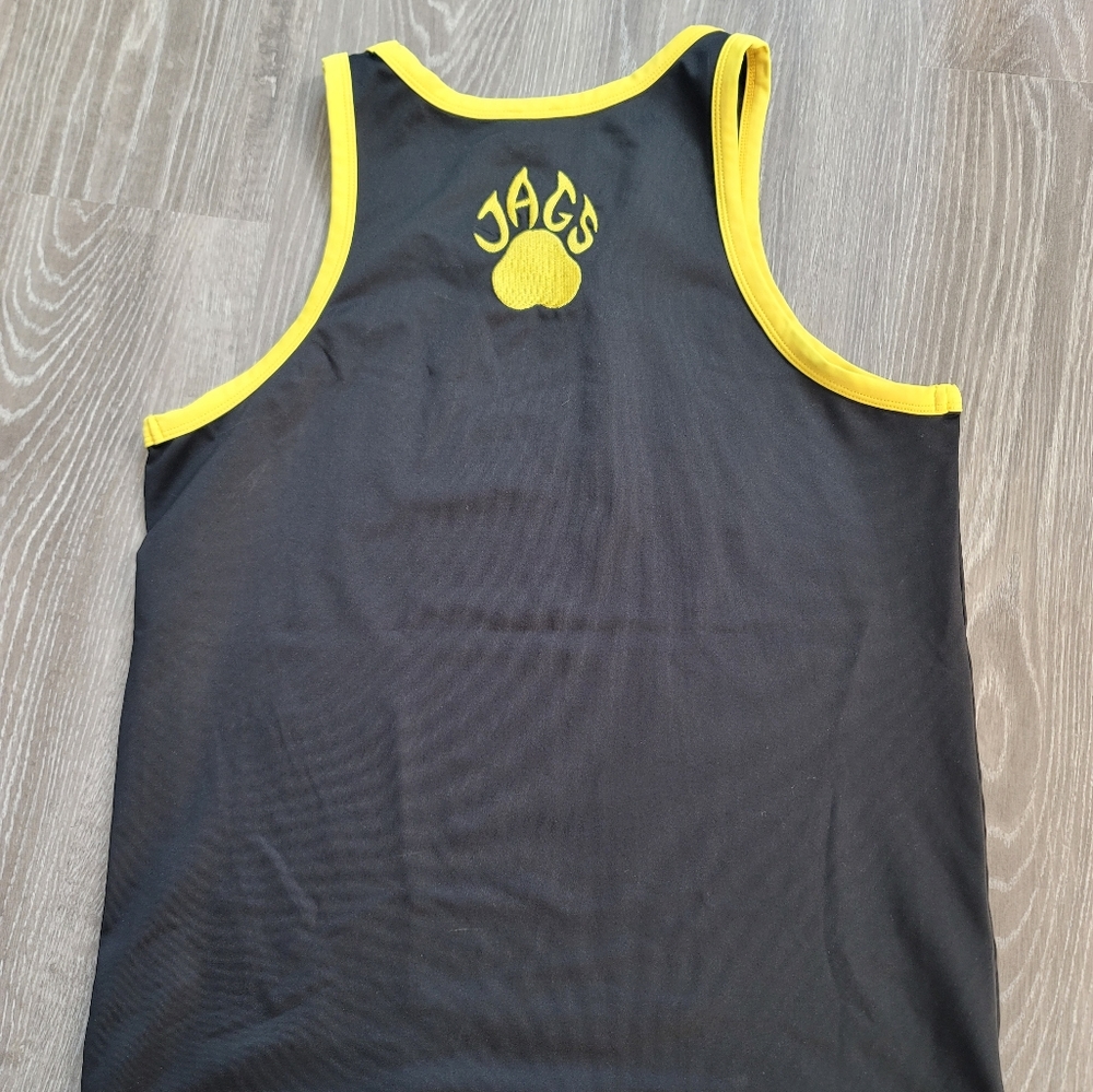 Rebel Athletic TOP GUN jersey tank sz Yxl fits like ladies large - Picture 2 of 2